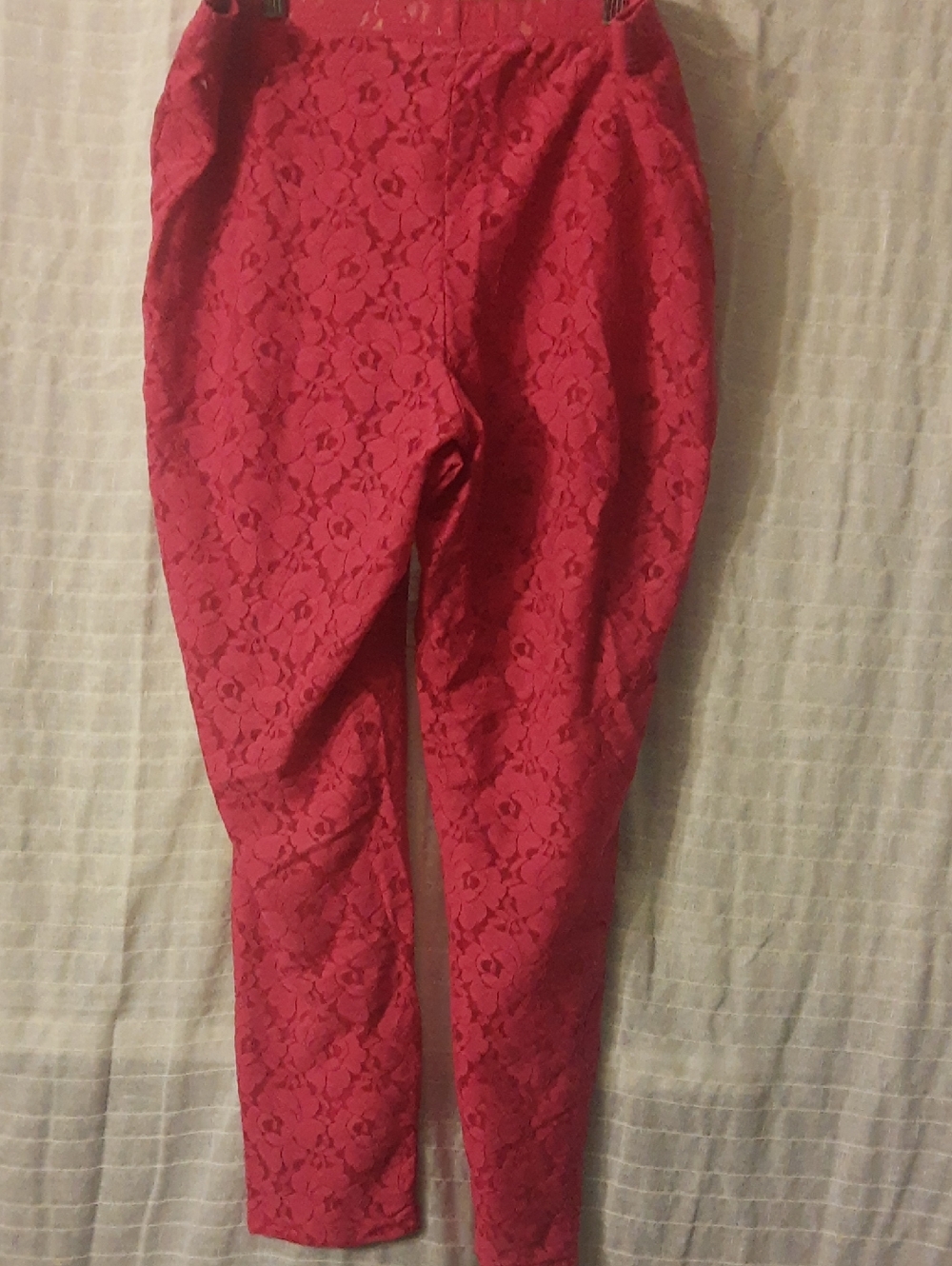 torrid Hot Pink Floral Lace Leggings